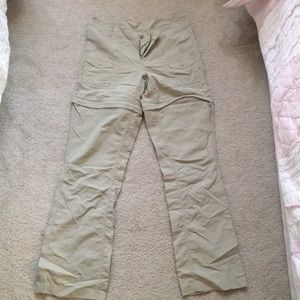 Ground zip-off hiking pants in size 8
